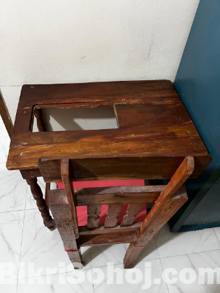 TV stand, Rack, Table and chair for sewing machine